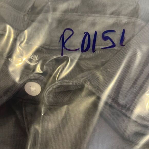 J. Crew Garment Dyed Slub Cotton Polo 100% Cotton Charcoal Men's Size XXL - Picture 9 of 9